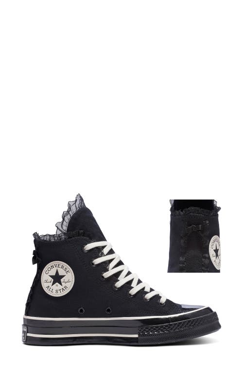 Converse Chuck 70 High Top Sneaker In Black/black/egret