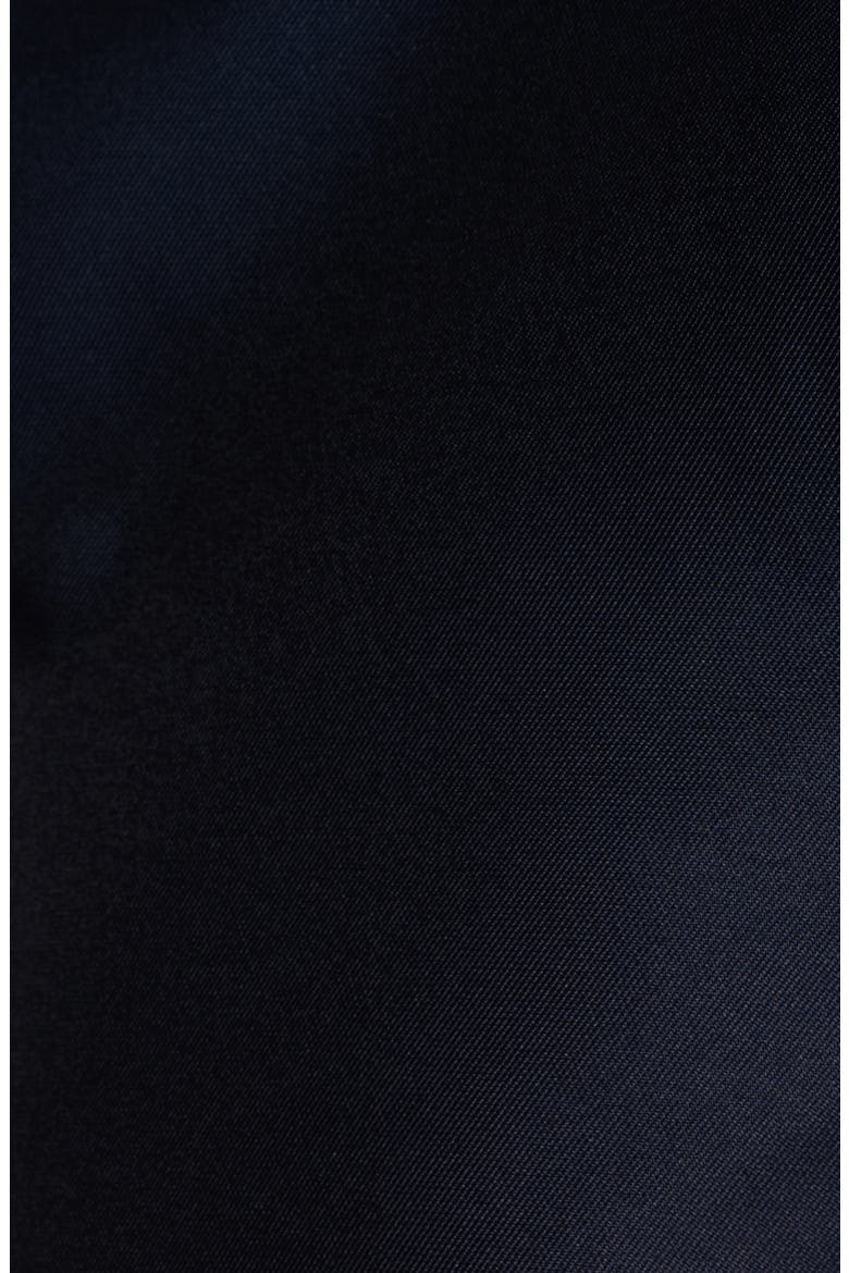 Embellished Neck Mikado Gown, Alternate, color, MIDNIGHT