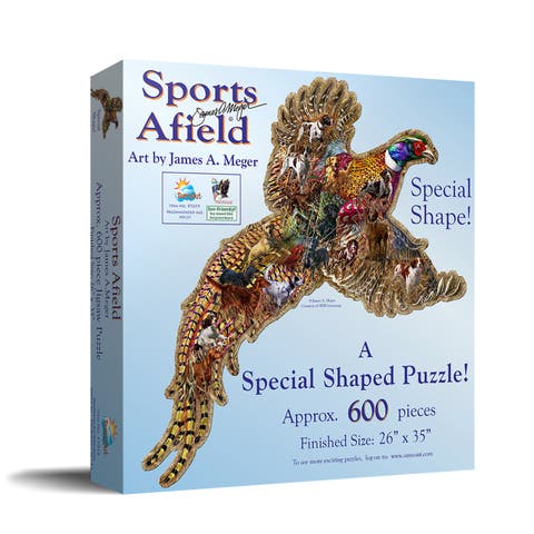 Sports Afield Pheasant Days 685 piece Jigsaw Puzzle for Adults Special Shape
