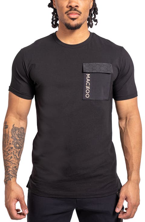 Pocket65 Black Logo Graphic T-Shirt