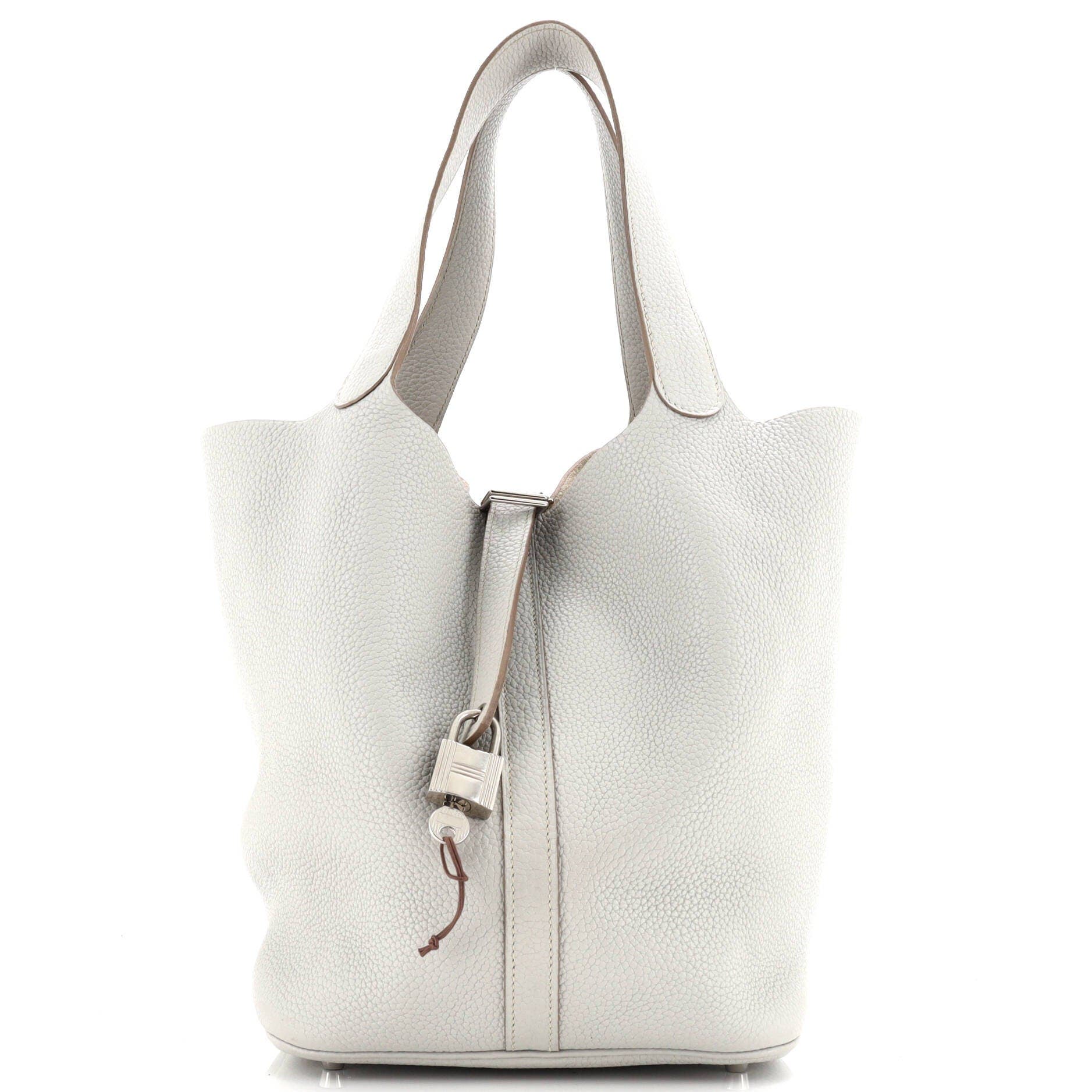 Pre-Owned Hermes Picotin Lock Bag Clemence GM, Main, color, 