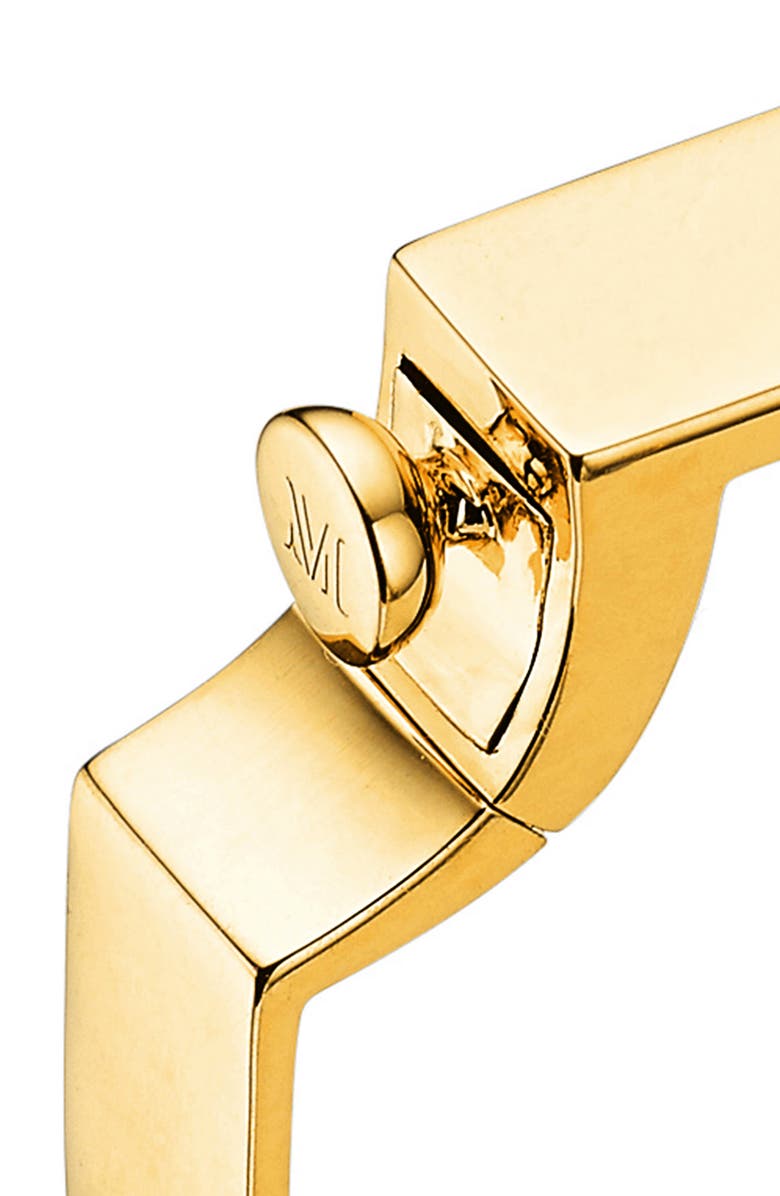 Monica Vinader Signature Bangle, Alternate, color, Gold