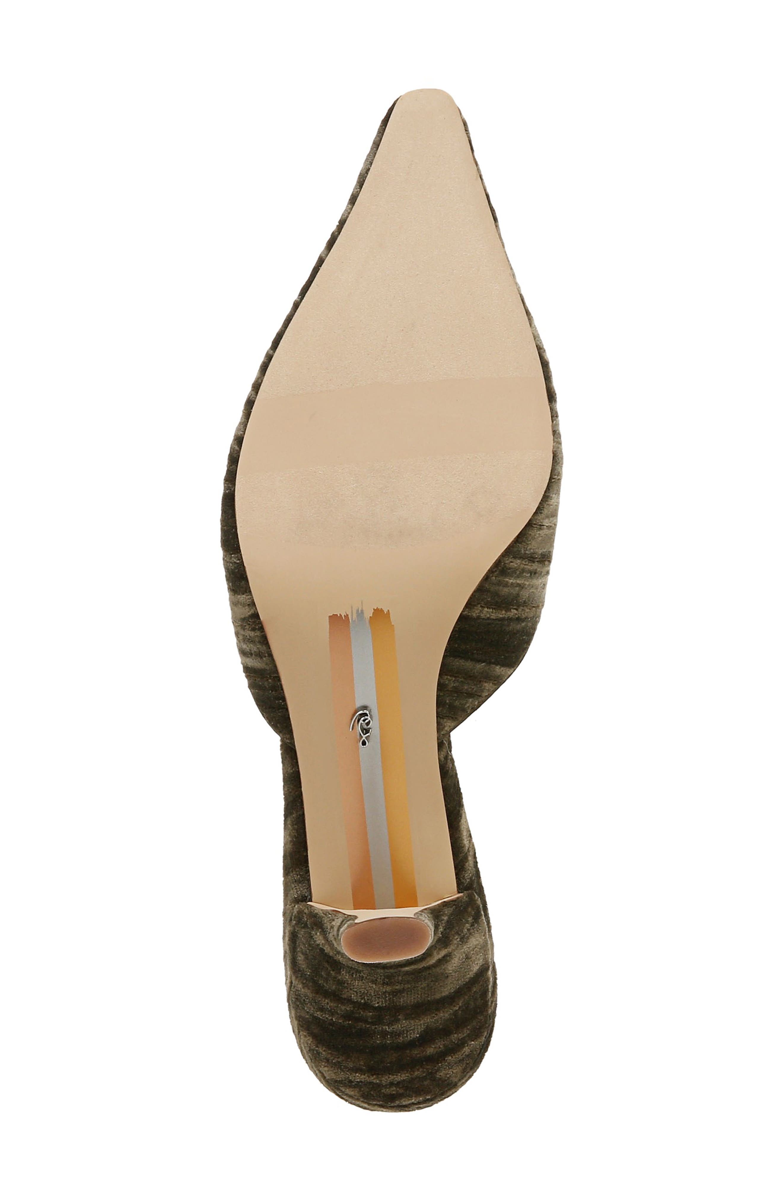 Sam Edelman Brit Glow Pointed Toe Mule, Alternate, color, Winter Moss