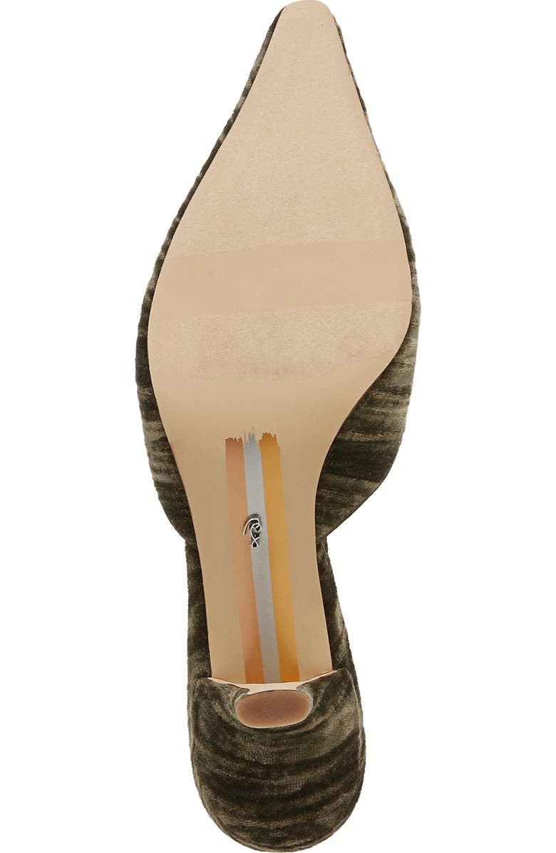 Sam Edelman Brit Glow Pointed Toe Mule, Alternate, color, Winter Moss