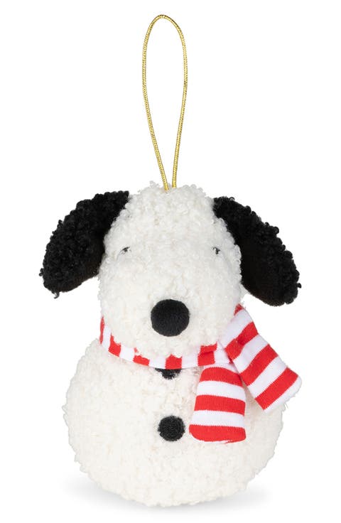 x Peanuts® Snoopy Teddy Snowman Stuffed Animal