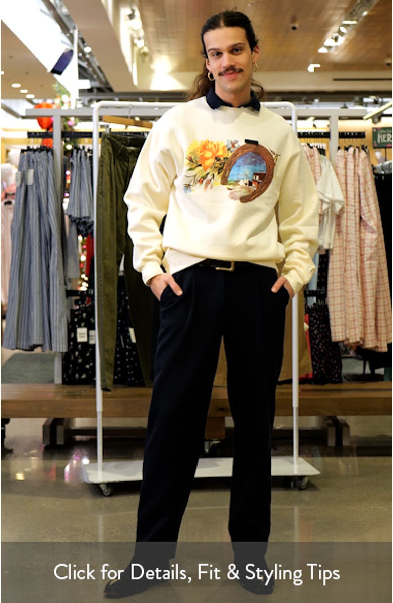 Everyone
s in Love with You Cotton Graphic Sweatshirt, sales video thumbnail