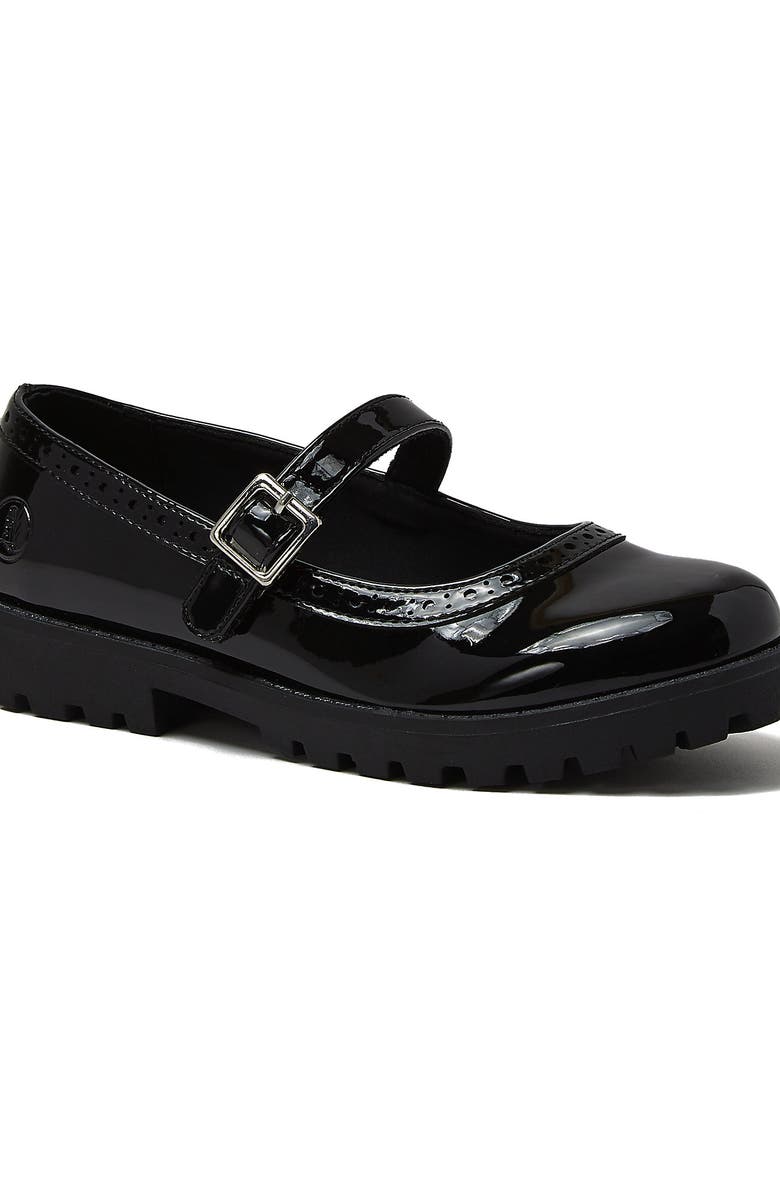 Lands' End Girls Easy On Classic Mary Jane, Main, color, Black Patent