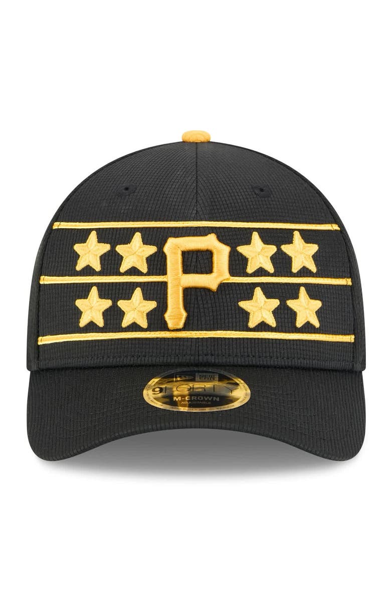 New Era Men's New Era  Black Pittsburgh Pirates 2025 Batting Practice 9FORTY M-Crown Adjustable Hat, Alternate, color, 