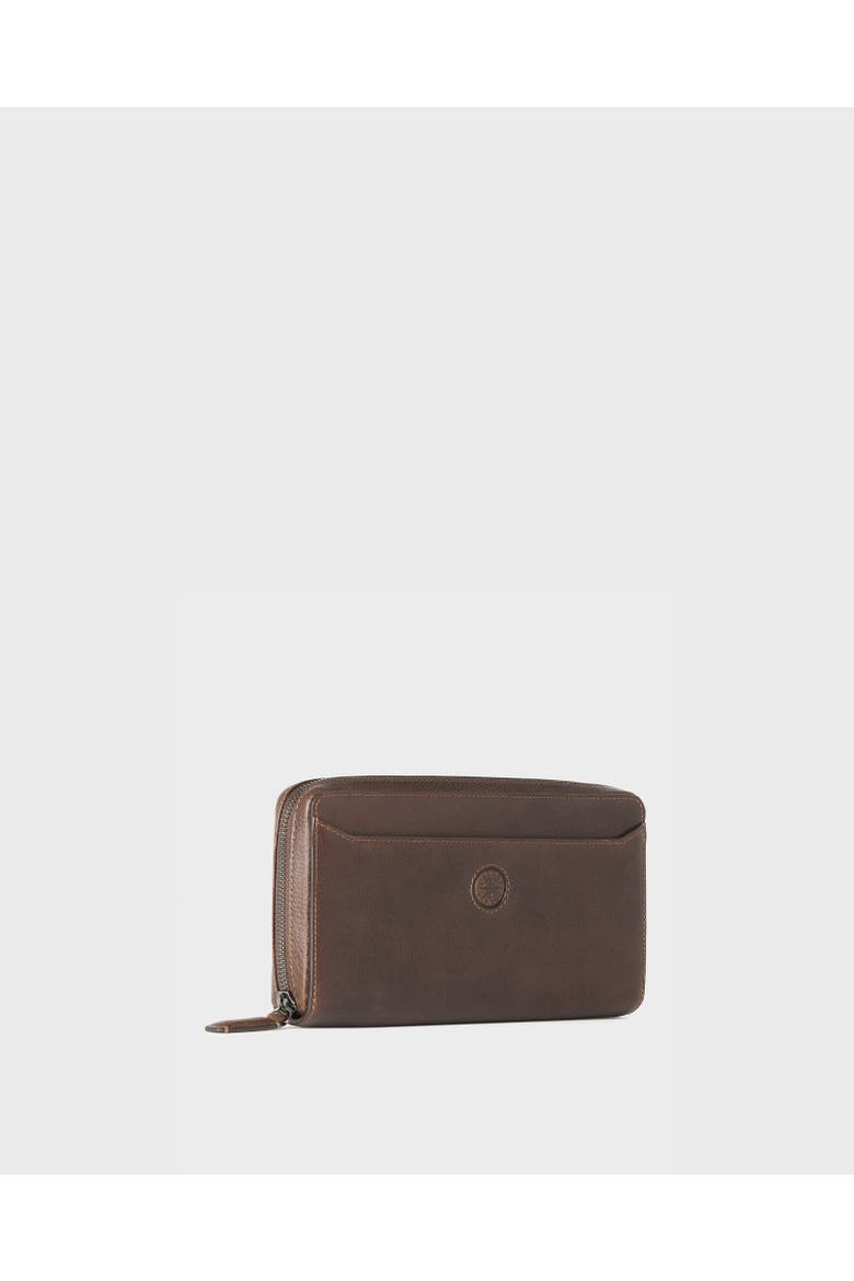 The Compass Leather Travel Wallet, Alternate, color, Tan
