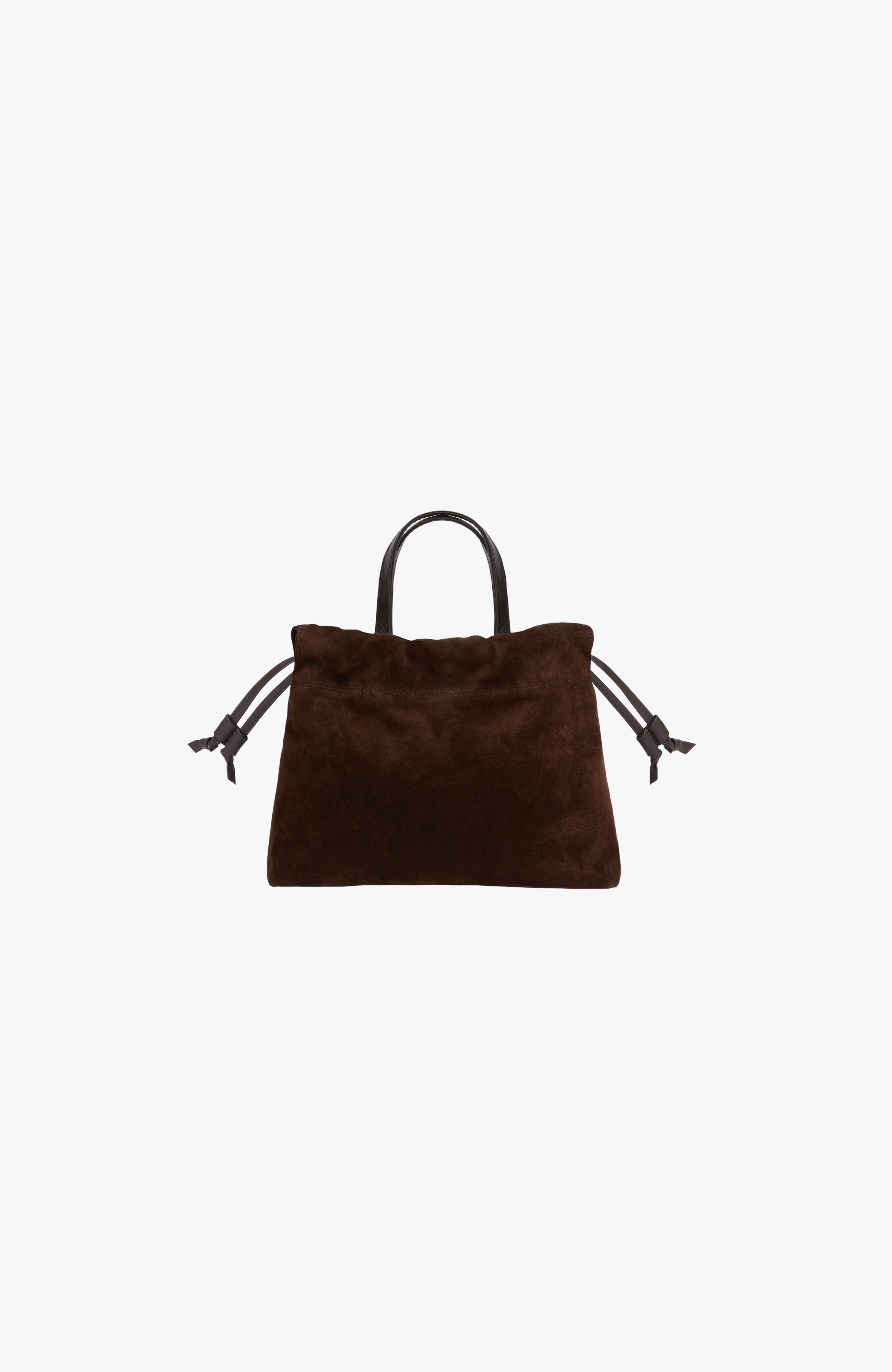 Mini Asisi Convertible Suede Crossbody, Main, color, Chocolate Suede