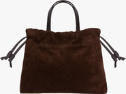 LEMIZ Mini Asisi Convertible Suede Crossbody
