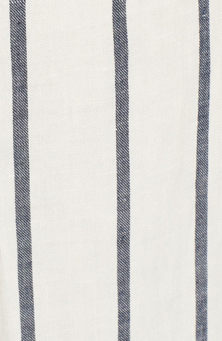 Theory 'Livdale' Stripe Linen Pants, Alternate, color, 