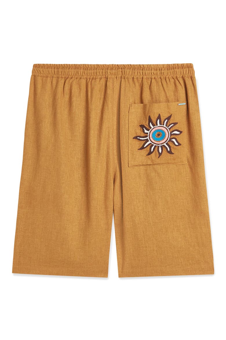 Wide Fit Bermuda Shorts, Alternate, color, CATHAY SPICE