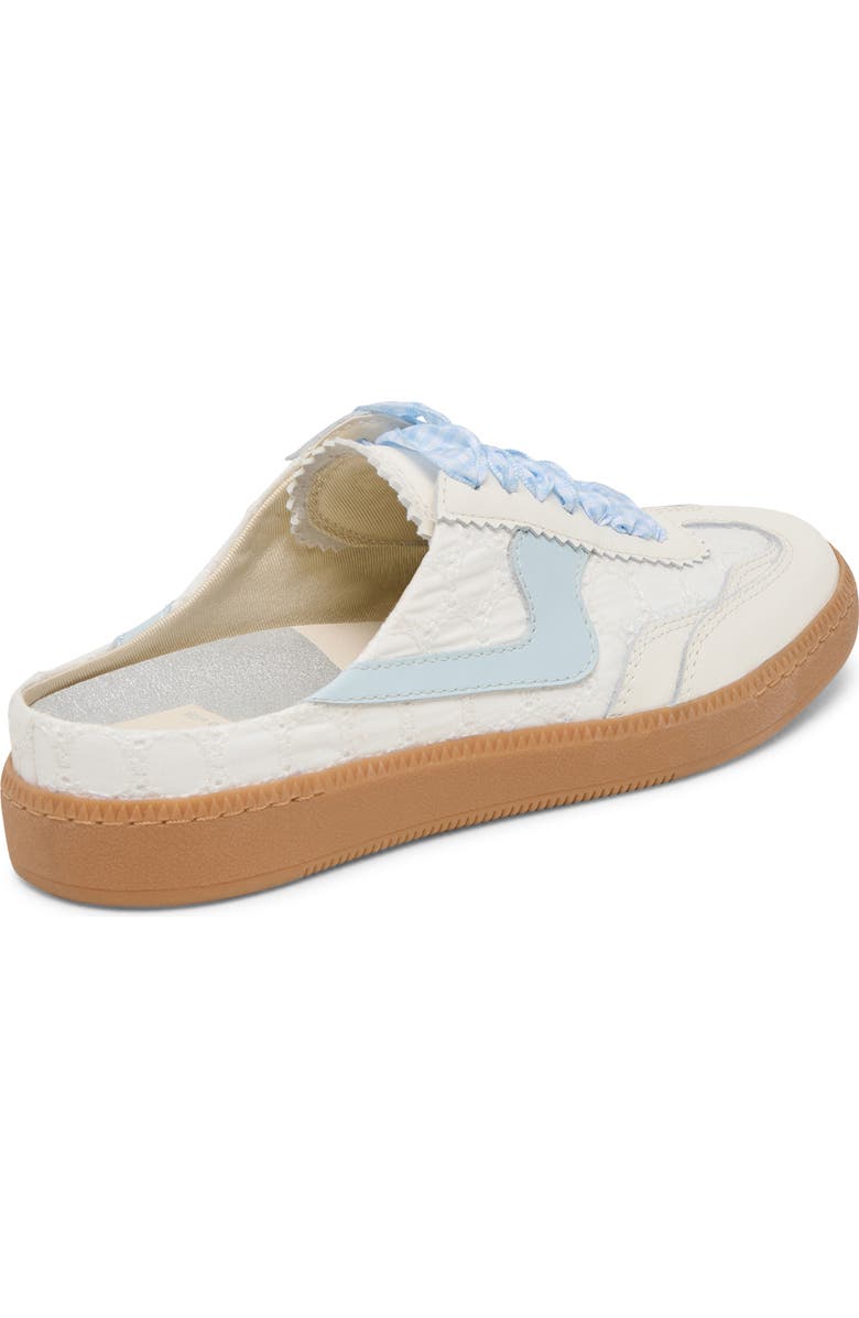 Dolce Vita Notice Mule Sneaker, Alternate, color, White/Blue Eyelet