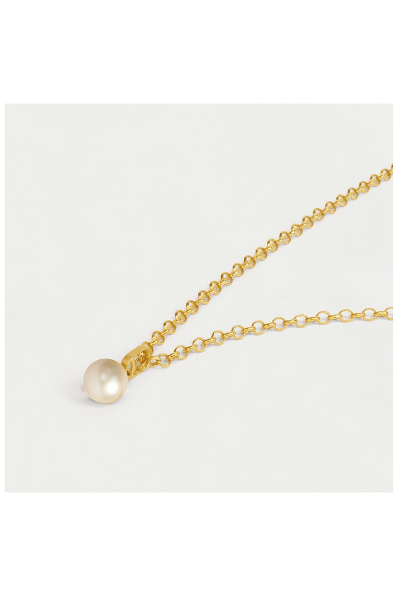 Manhattan Pendant Necklace, Alternate, color, PEARL/ GOLD