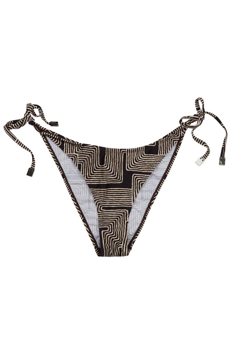 Lords of Harlech Inter Twine Womens Bikini Bottom, Alternate, color, Inter Twine Black