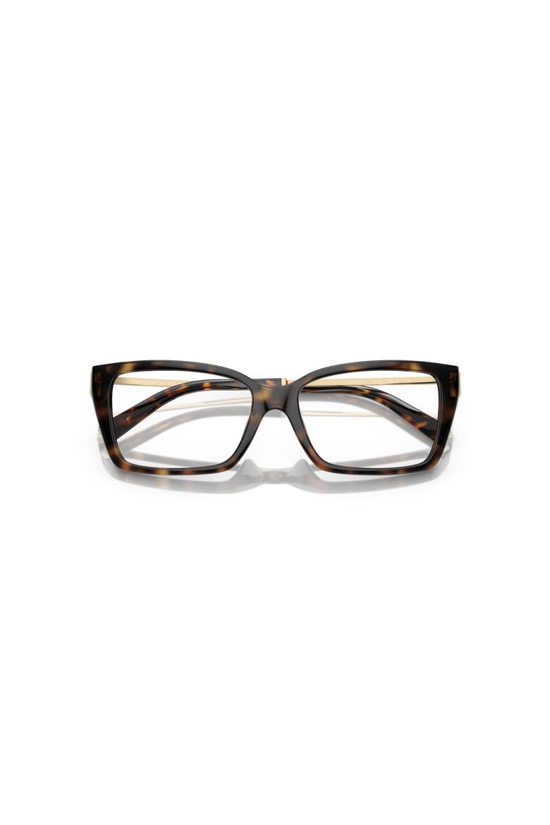 54mm Rectangle optical glasses, Alternate, color, Tortoise