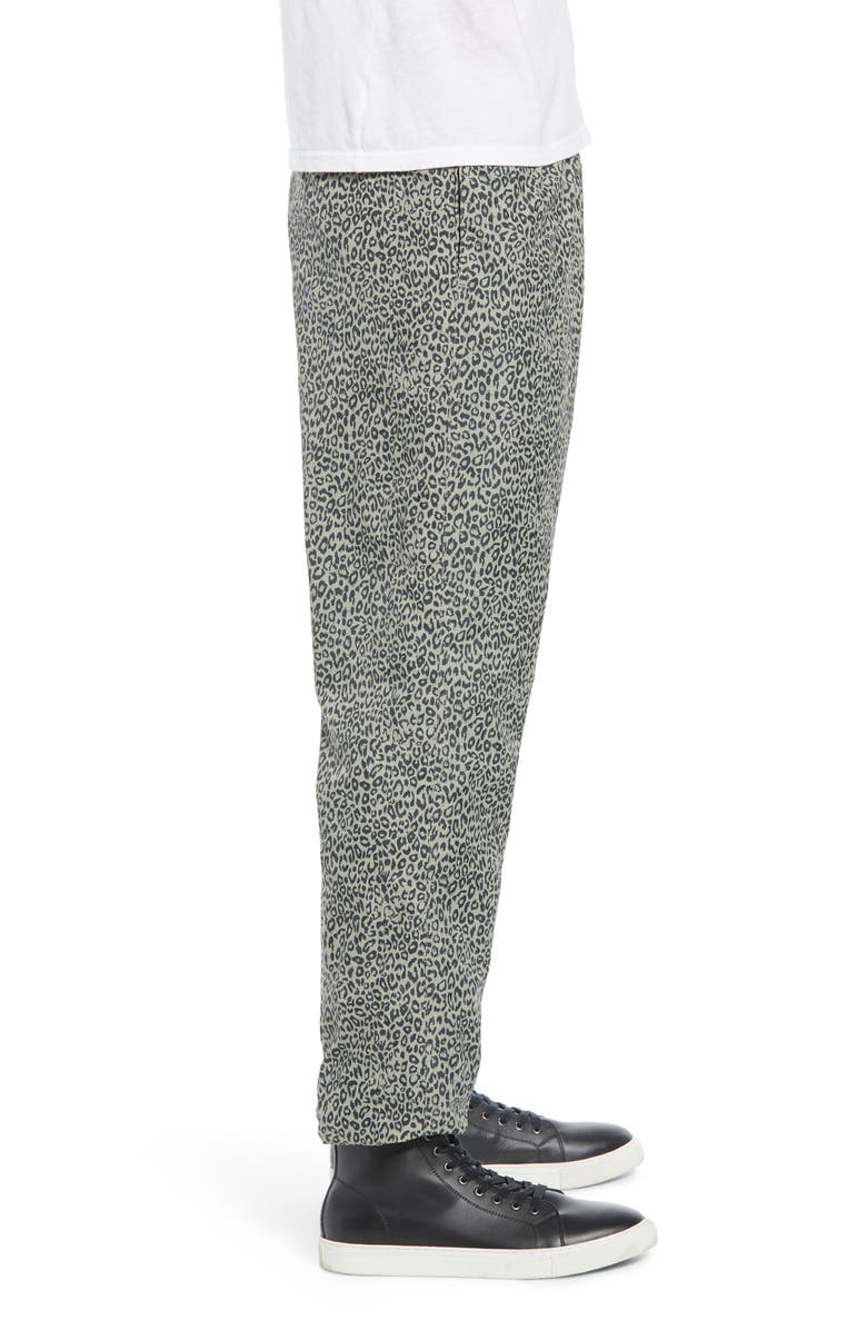 Obey Easy Pant II Leopard Print Jogger Pants, Alternate, color,