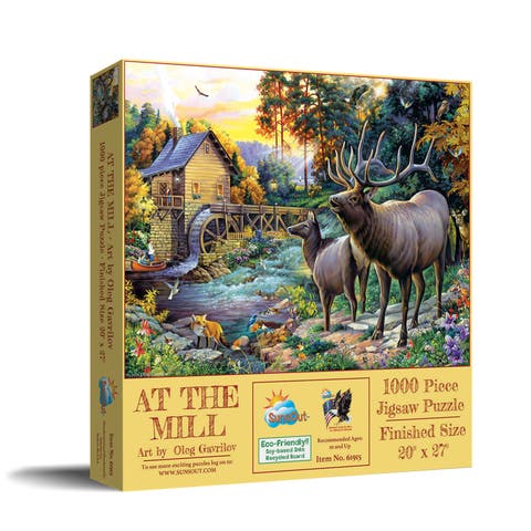 At the Mill 1000 piece Jigsaw Puzzle for Adults