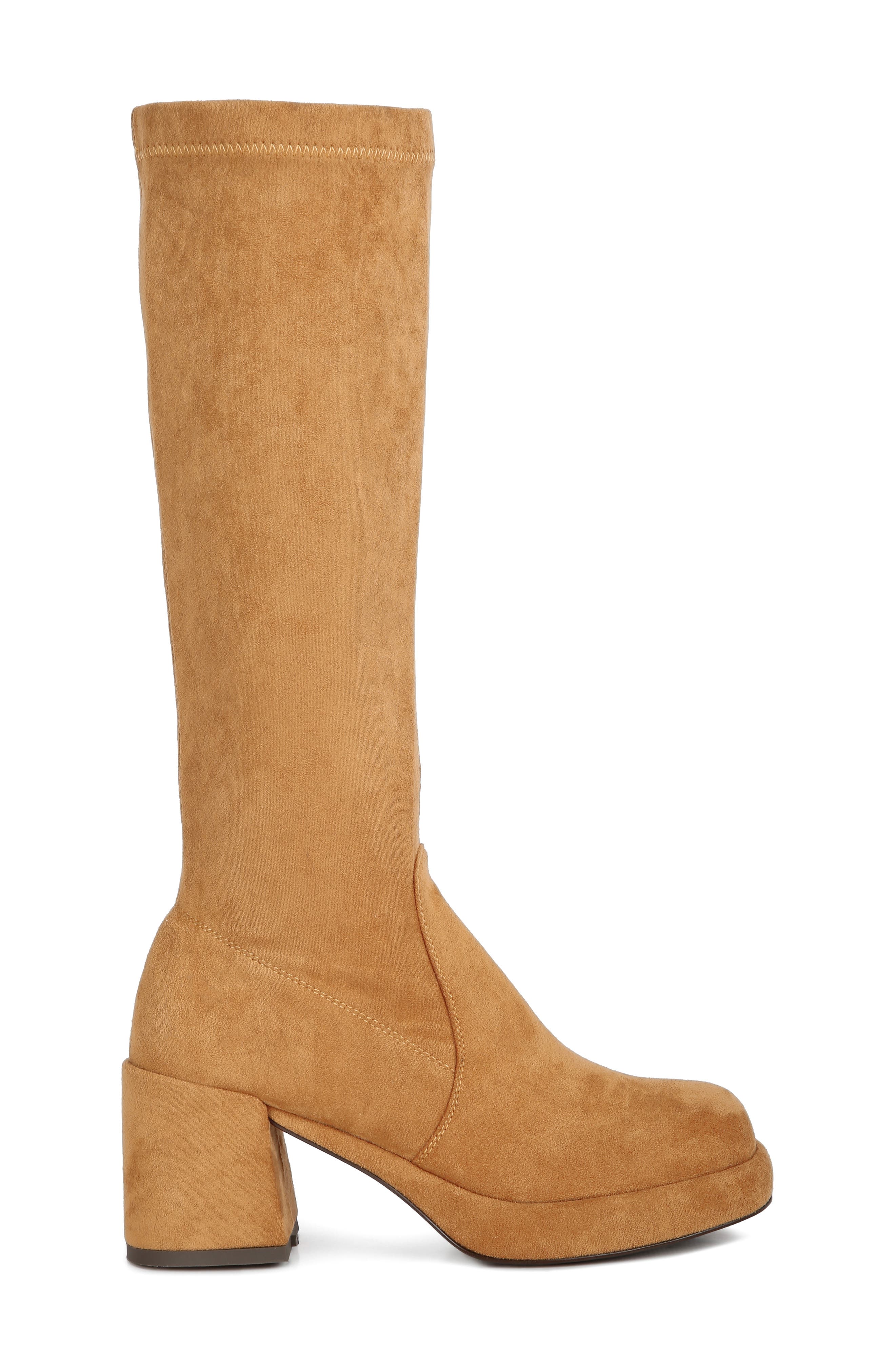 Rag & Co Morpin Knee High Boot, Alternate, color, Tan