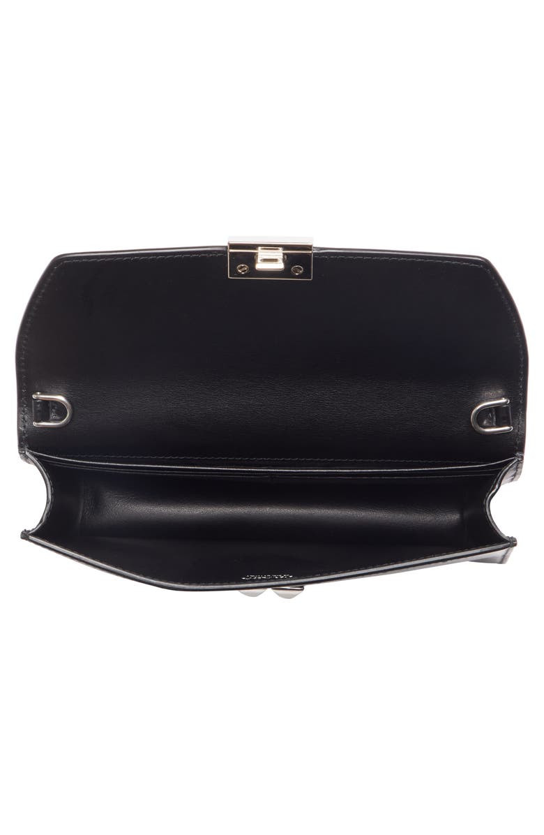 Prada City Leather Wallet on a Chain, Alternate, color, 