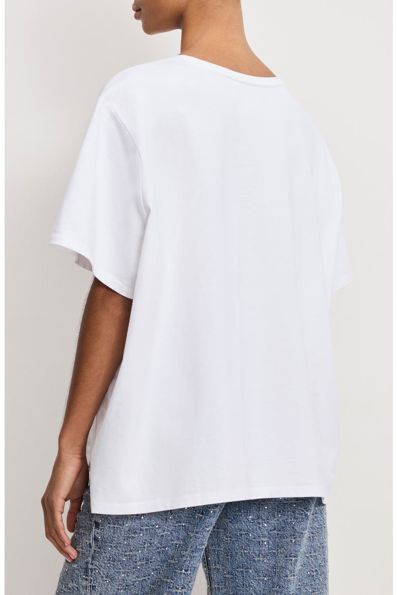 Oversize Cotton T-Shirt, Alternate, color, WHITE001