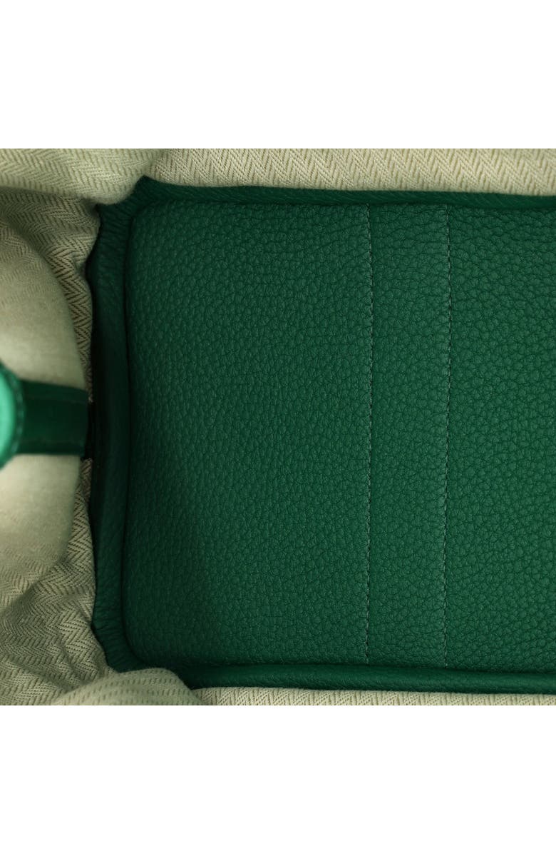 Pre-Owned Hermes Garden Party Tote Leather 30, Alternate, color, Vert Vertigo