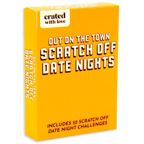Out On The Town Scratch Off Date Night Challenges