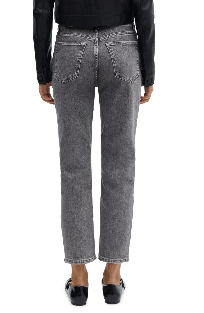 MANGO Slim Fit Crop Jeans, Alternate, color, 