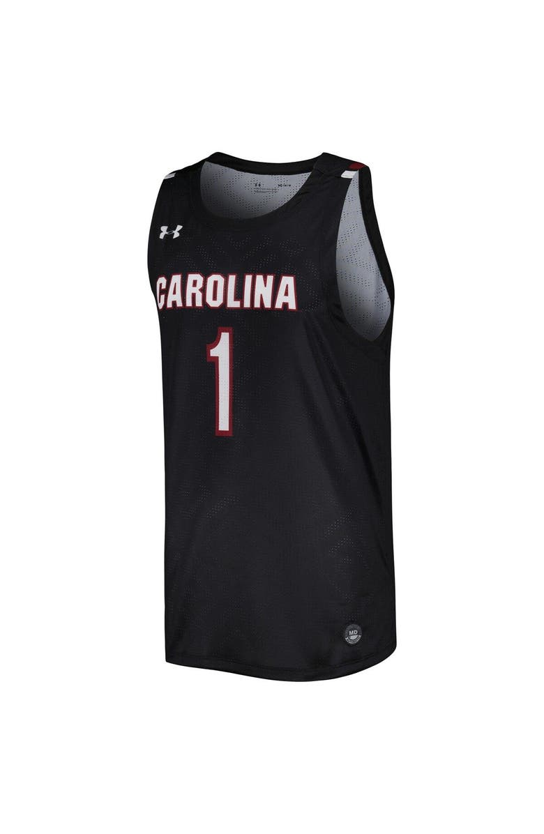 Under Armour Men's Under Armour Black South Carolina Gamecocks Replica Basketball Jersey, Alternate, color, Black