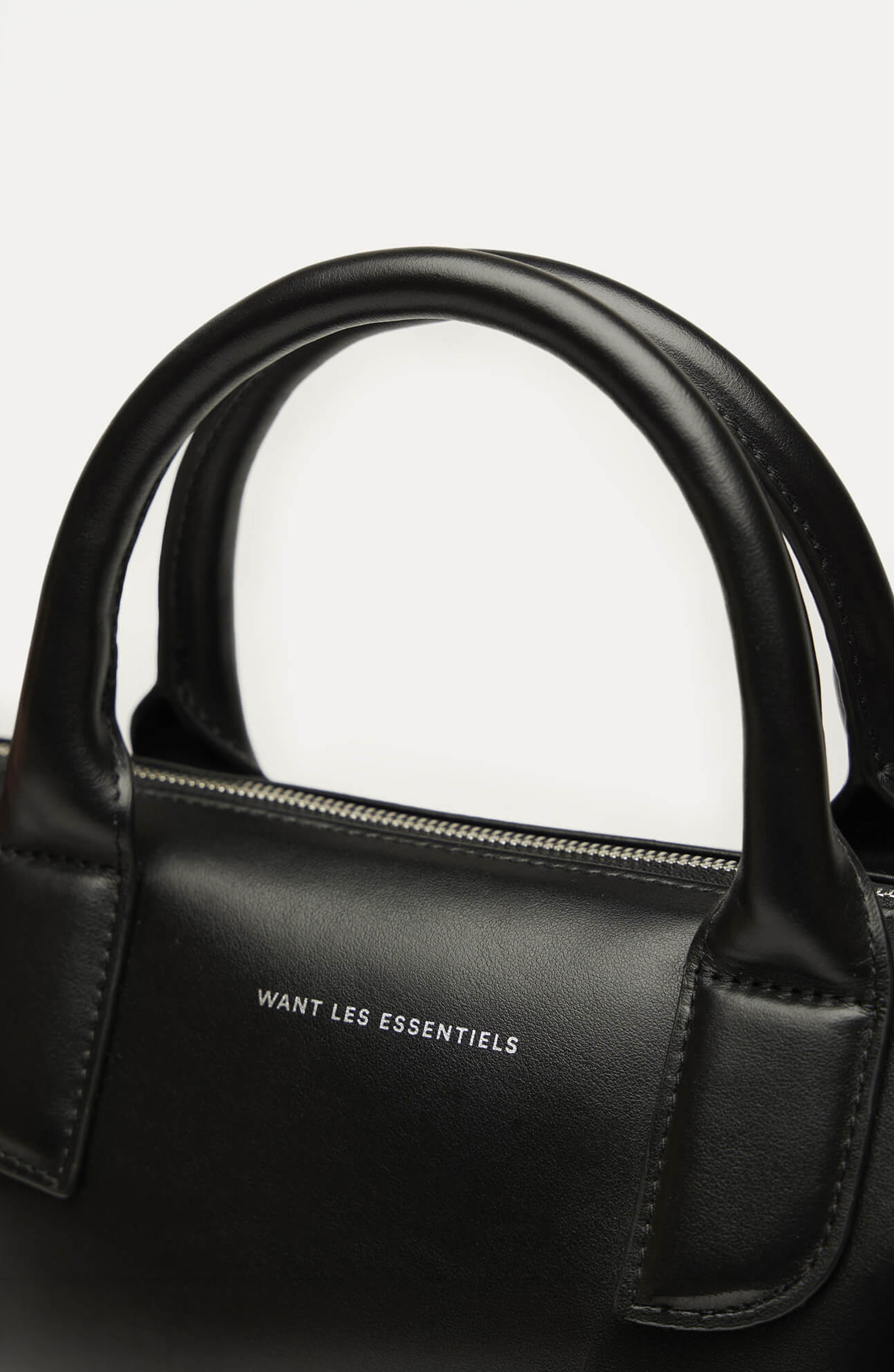 WANT Les Essentiels Petite Ohare Tote Bag, Alternate, color, Black
