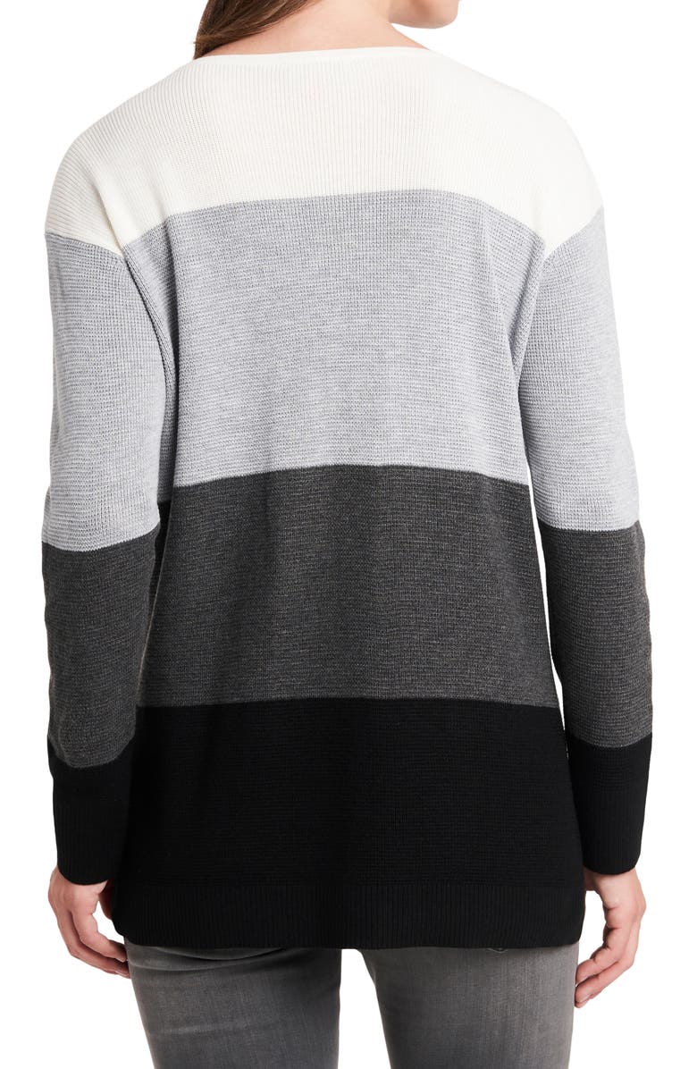 Vince Camuto Colorblock Pocket Sweater, Alternate, color,