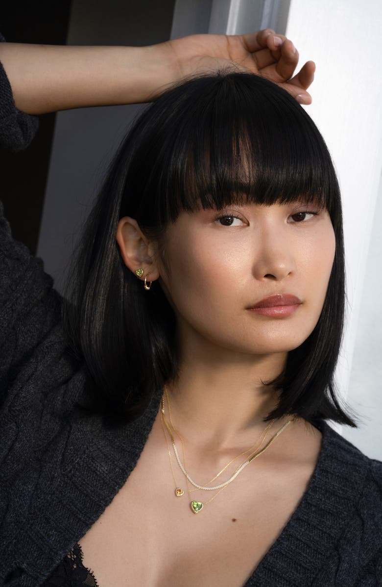 Bony Levy 14K Gold Disc Hoop Earrings, Alternate, color, 14K Yellow Gold