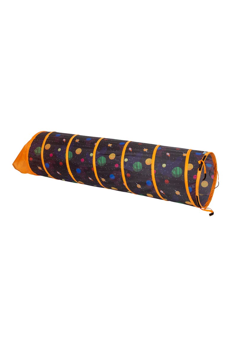Kids' Galaxy Collapsible Play Tunnel, Alternate, color, BLACK