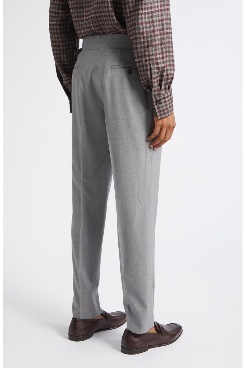 Casalnuovo Wool Trousers, Alternate, color, GREY