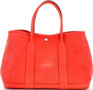 Pre-Owned Hermes Garden Party Tote Toile and Leather 36