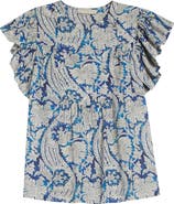 Ulla Johnson Sienna Flutter Sleeve Top