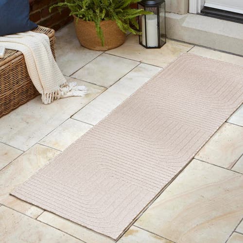 Jonathan Y Odense High-low Minimalist Angle Geometric Indoor/outdoor Area Rug In Ivory/cream