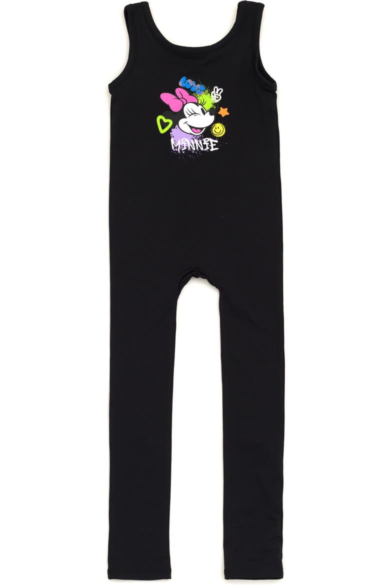 Minnie Mouse Fleece Crop Top and Jumpsuit Set, Alternate, color, Minnie White Black