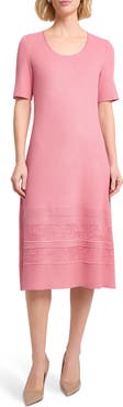 Misook Mixed Stitch Sweater Dress
