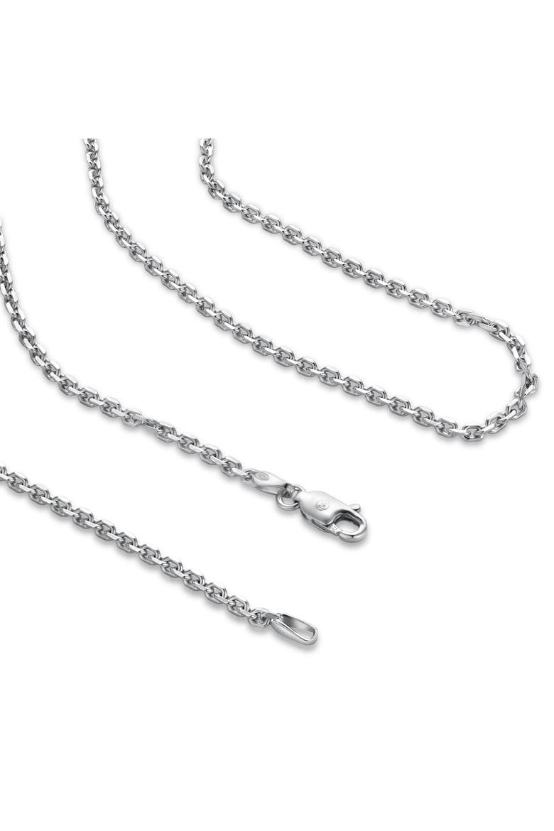 Naoki Diamond-Cut Cable Chain Necklace 925 Silver, Alternate, color, Sterling Silver