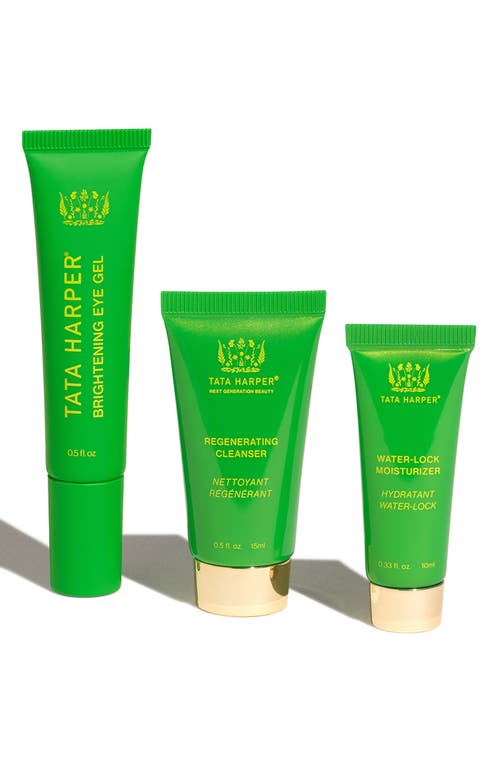 Tata Harper Skincare Brighten Up Essentials Set $90 Value In Transparent