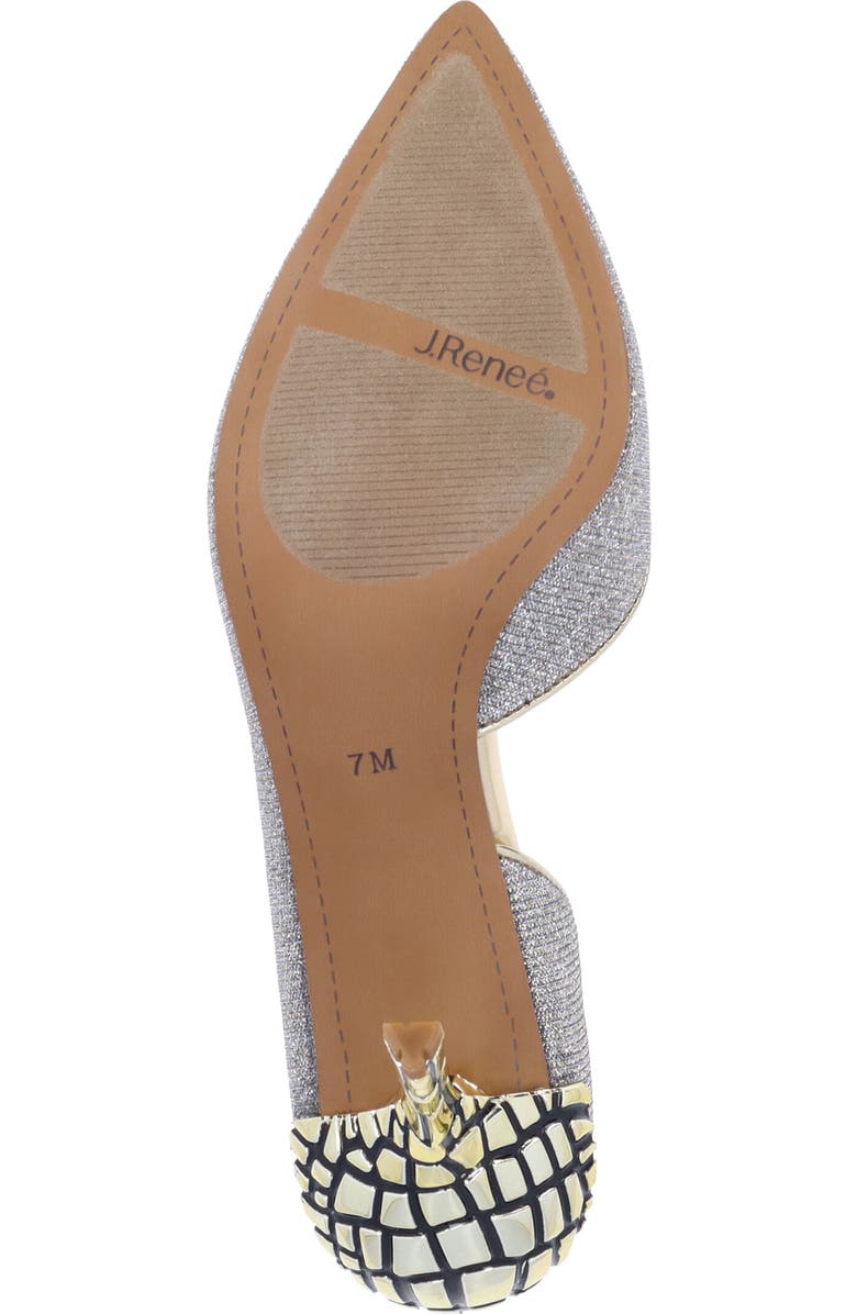 J. Reneé Jeannie Pump, Alternate, color, Pewter