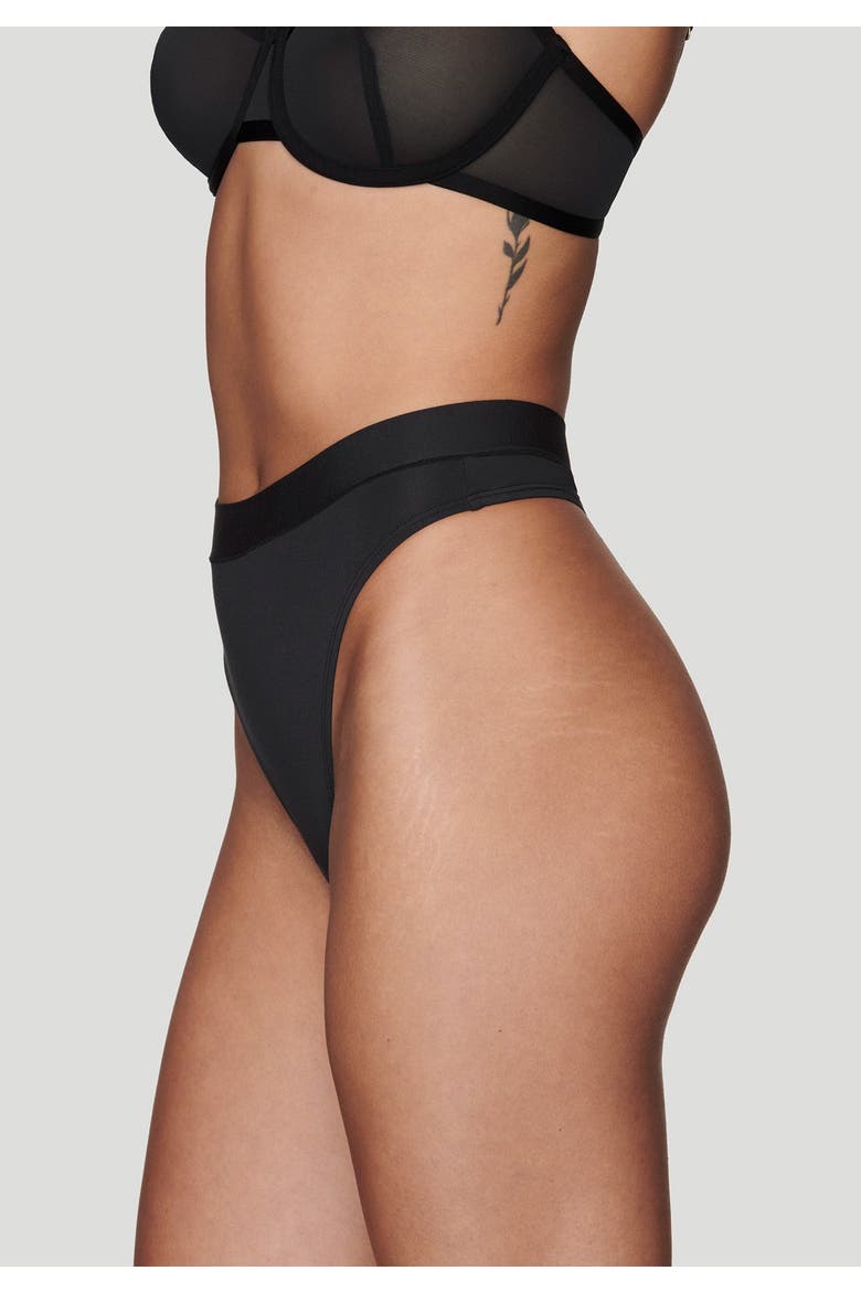 The Highwaist Thong, Alternate, color, TAUPE