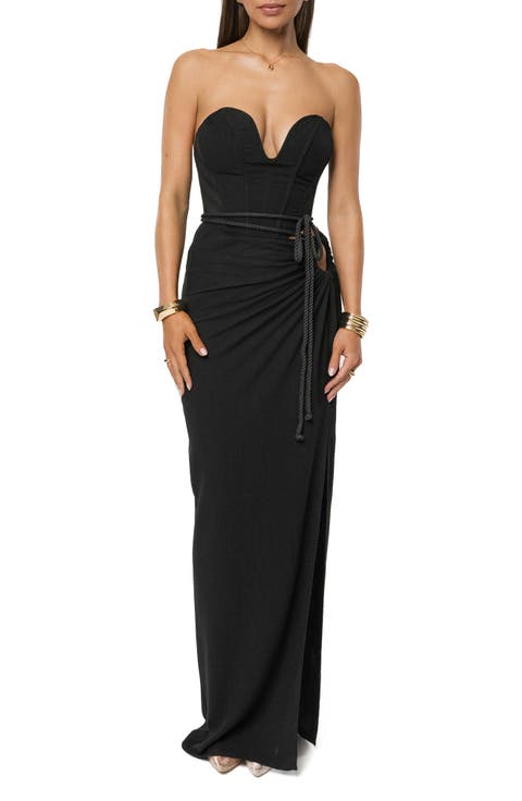 Destination Sleeveless Corset Top & Skirt Set