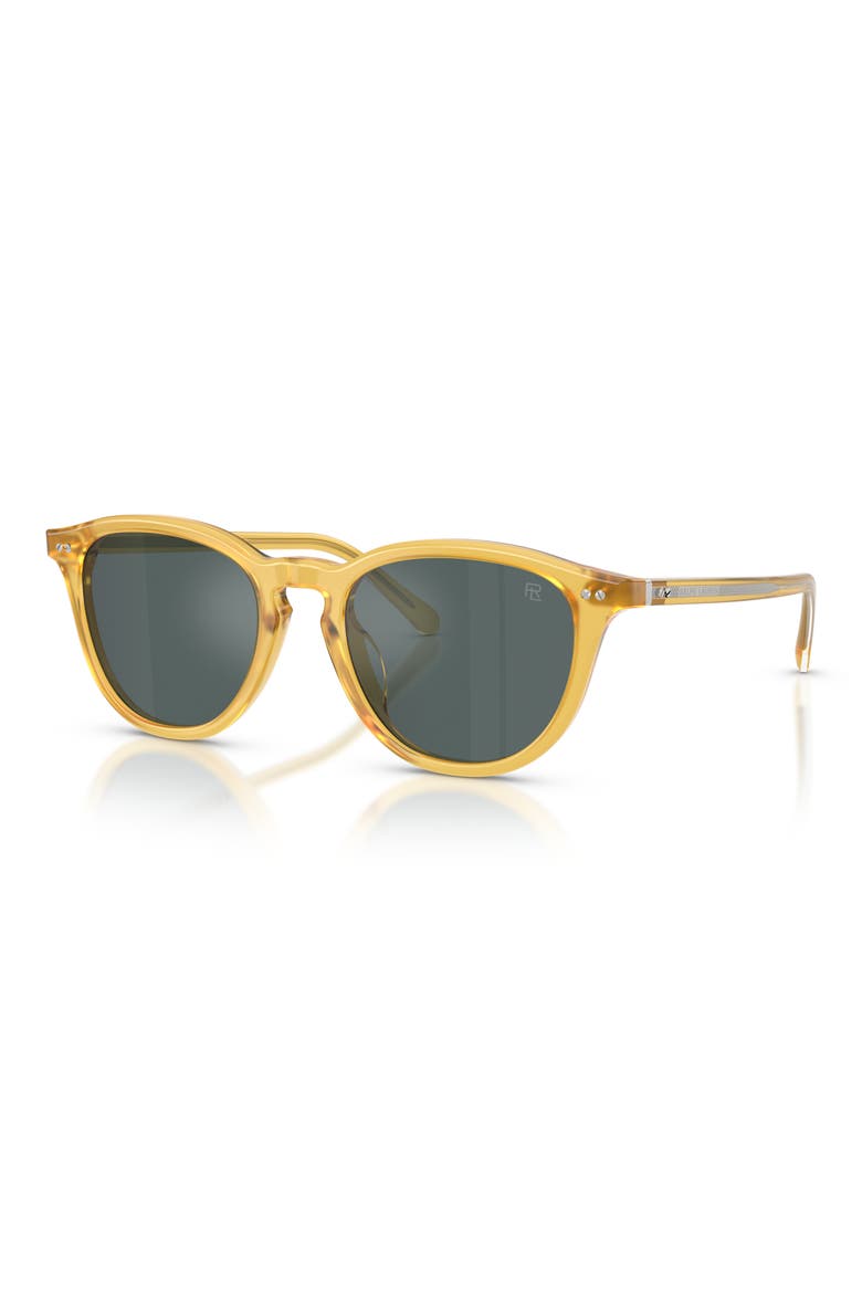 53mm Phantos Sunglasses, Alternate, color, OPAL HONEY / DARK GREY GREEN