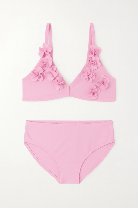Rosette Triangle Bikini
