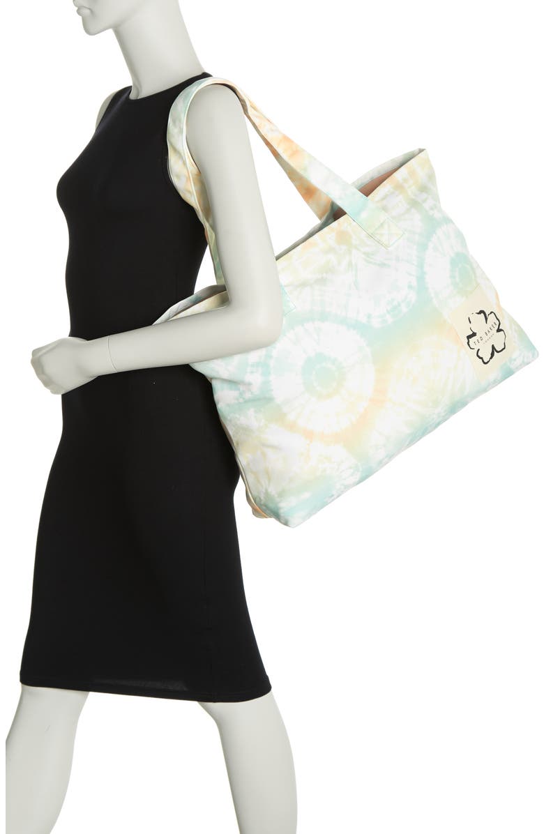 Ted Baker London Sunburst Tie Dye Tote Bag, Alternate, color,