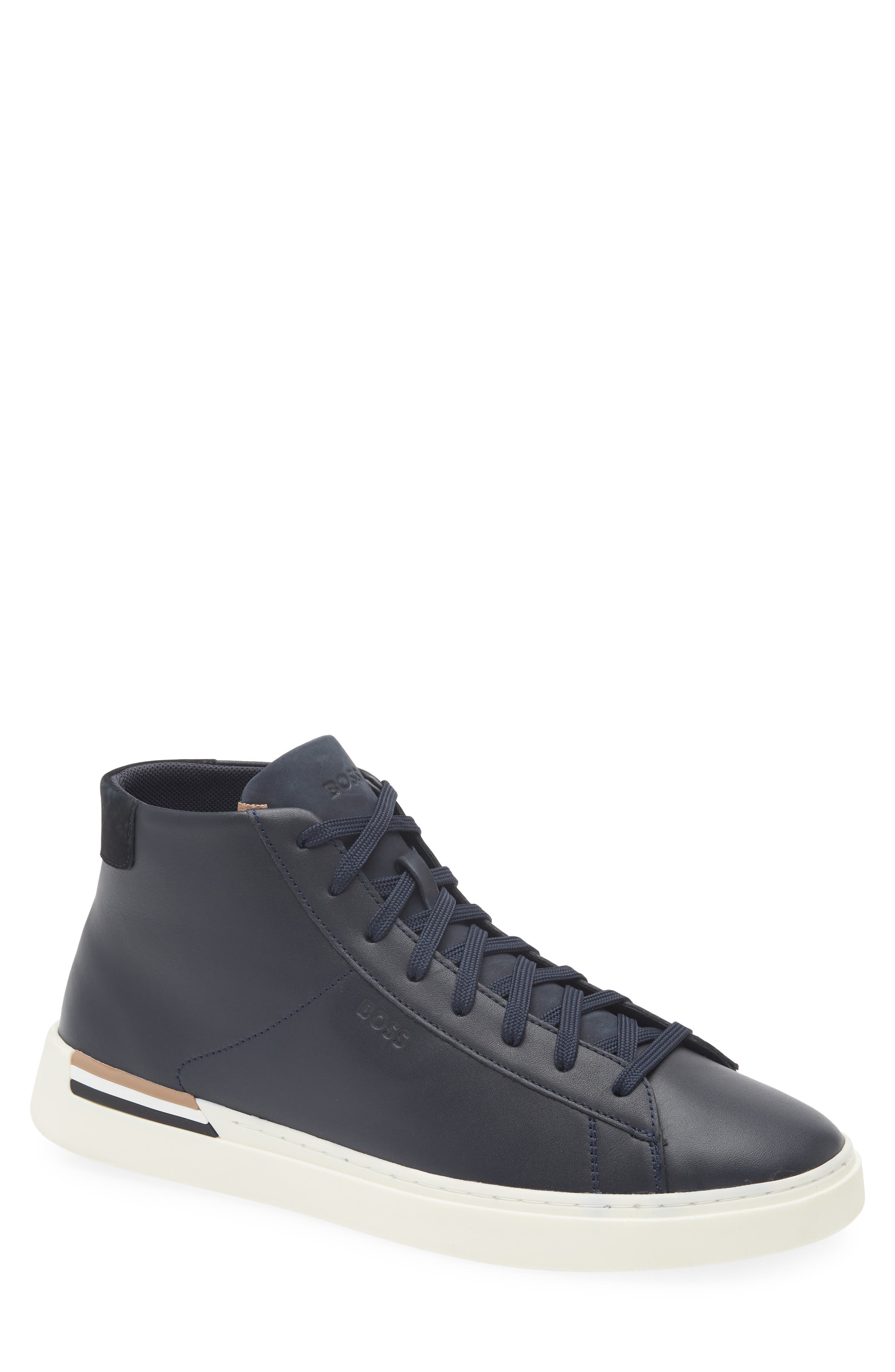 BOSS Clint High Top Sneaker, Main, color, 