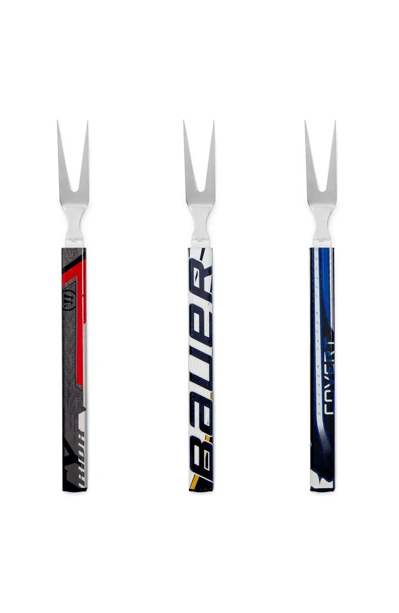 Uncommon Goods Hockey Stick BBQ Set Set of 4 Tools by Requip'd, Alternate, color, Multi